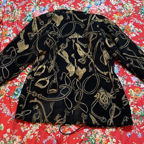 Saks Fifth Avenue Suede Coat - small - Picture 6 of 8